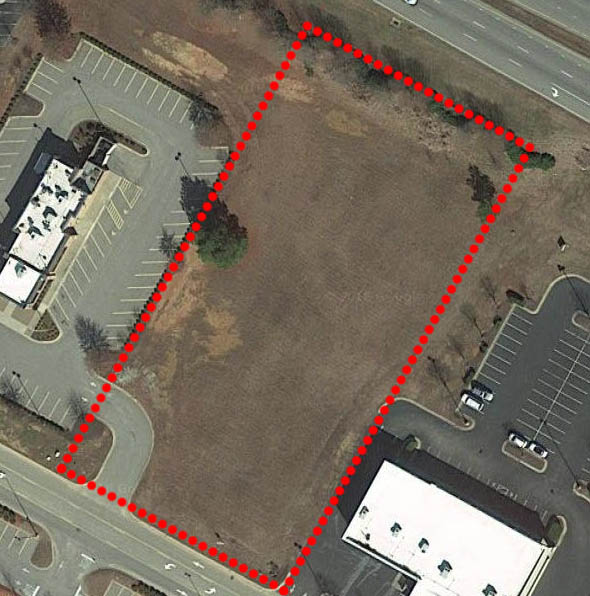 aerial of Clayton Town Blvd Site