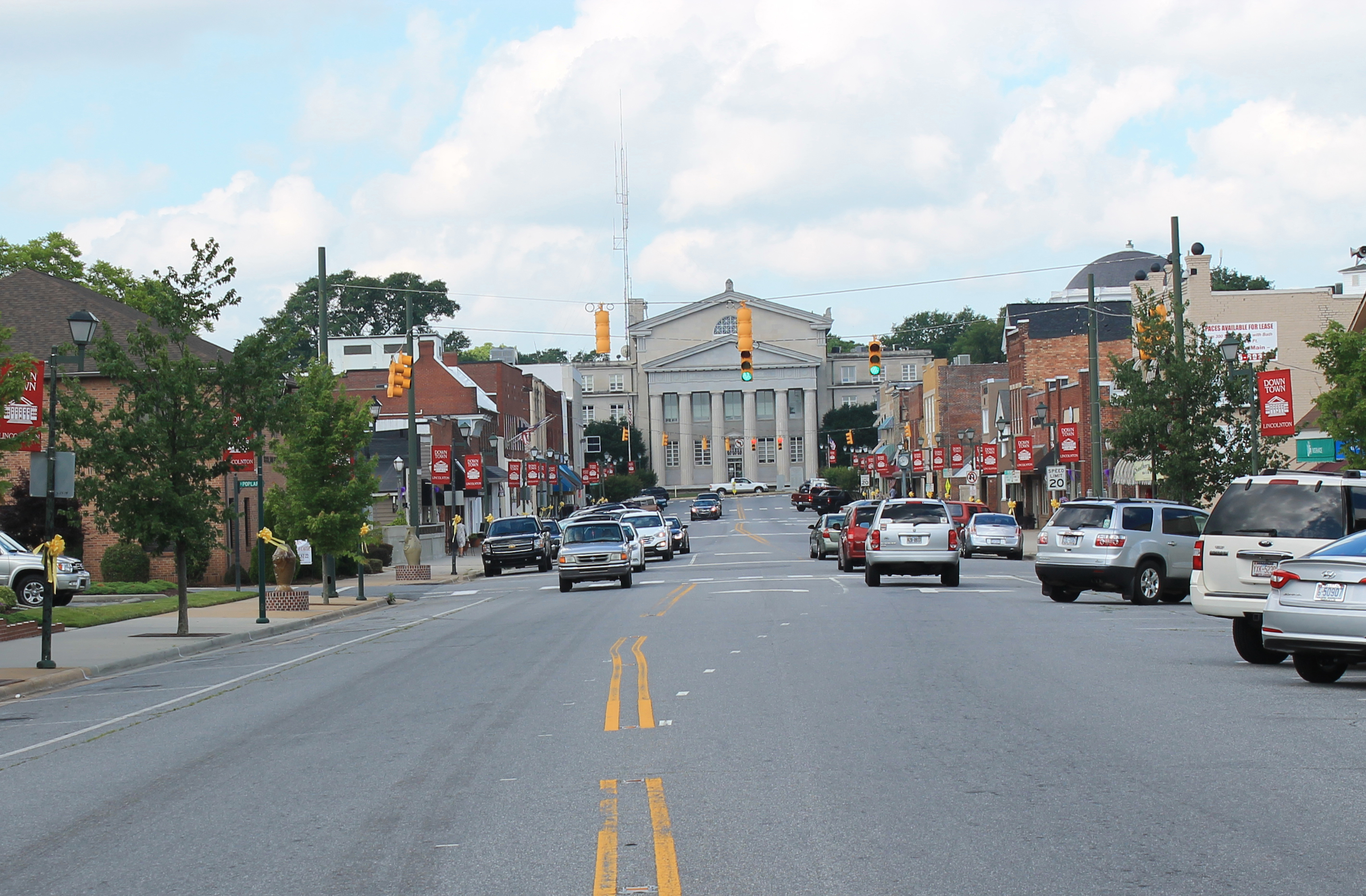 backside Lincolnton Courthouse
